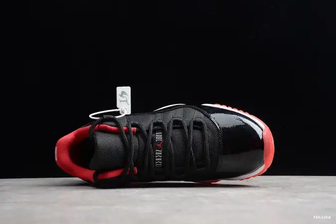 Reps TBK  Low Black 528895-012 mens Retro Red Jordan 11 Air 